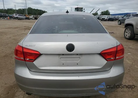 2012 Volkswagen Passat Se from USA, damaged, VIN 1VWBP7A30CC008511